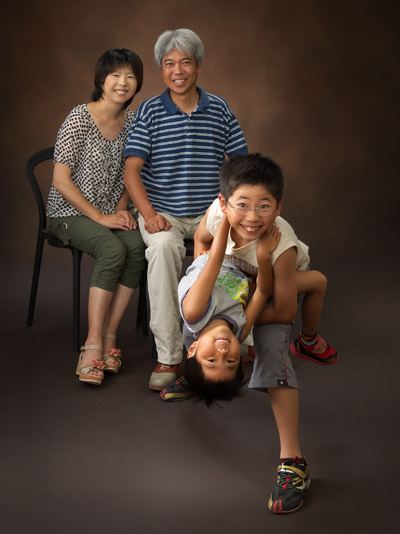 家族写真,記念撮影